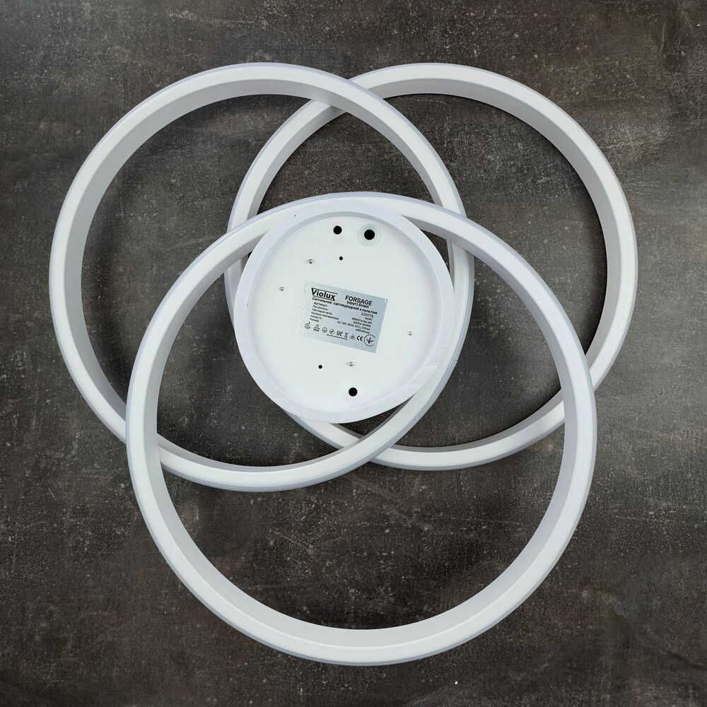 Светильник LED smart FORSAGE с пультом 100Вт 3000-5000K 6000Lm Круглый Белый 220775